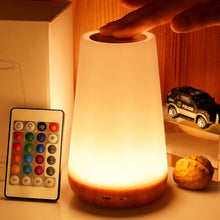 13-Color Touch Bedside Lamp with Remote